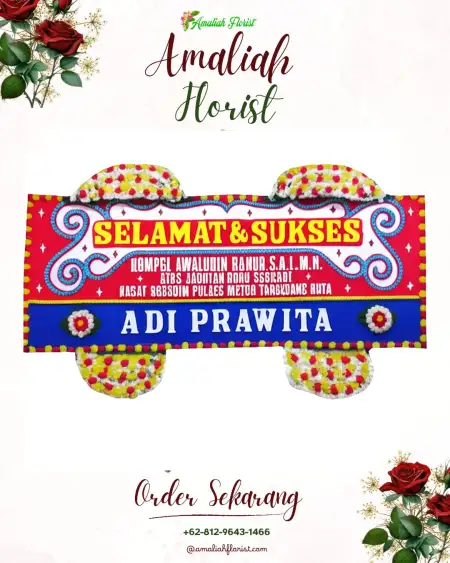 Papan Bunga Ucapan Selamat Moyo Hilir
