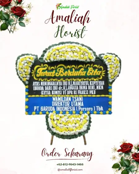 Papan Bunga Duka Moyo Hilir